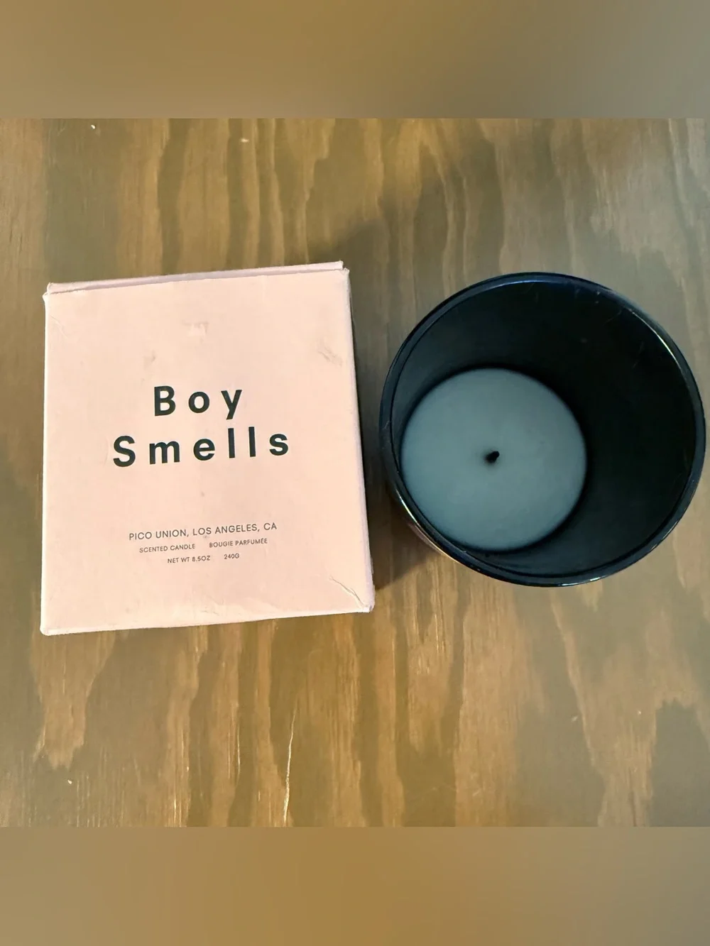 4/$20 EMPTY Boy Smells St. Al Classic Candle Vessel Jar